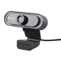 Lapcare LAPCARE LAPCAM LWC-042 HD 720 P, Noise Isolated Microphone with Computer HD stremaing Web cam for Desktop & Laptop with mic with Wide Angle Lens & Large Sensor for Superior Low Light, Optical (Black)