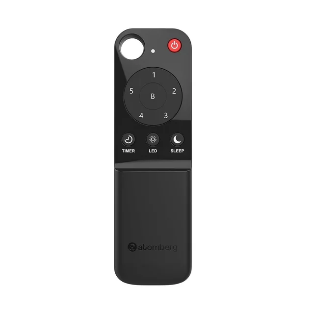 ATOMBERG Atomberg Original Remote With Boost, Sleep & Timer Mode | IR Remote | Ceiling Fan Remote (BLACK)