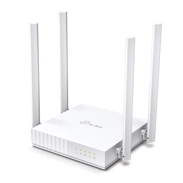 TP-Link Archer C24 AC750 Mbps Dual-Band, WiFi Wireless Router | Multi Mode | 4 Antennas | Ipv6 Supported | Parental Controls | Guest Network | Smooth HD Streaming (WHITE)