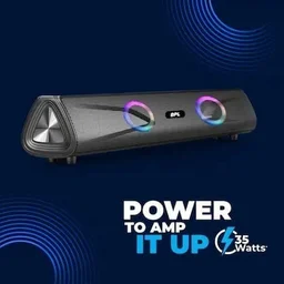 BPL (BSBM111) Cine Coustic Compact Soundbar 35 W With 18 Hours Playtime, 2.0 Channel (BLACK)