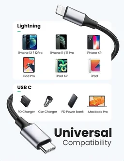 Target C-88 Super Fast Charging & Sync Data Type-C To Lighting 27W PD Fast Charging 1 Meter Cable