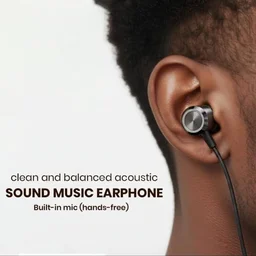 VNV Sonic-01 Magnetic Type-C Earphone | 10Mm Bass Drivers | Inline Control | Comfort Fit Earphone Wired Headphones With Mic Stereo Earphone (BLACK)