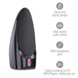 iball iBall 460 BT 2.0 Computer Multimedia Speaker (Black)
