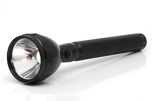 JY SUPER JY-8990 Rechargeable High Power Torch Flashlight for Outdoor and Everyday Purpose (Black)