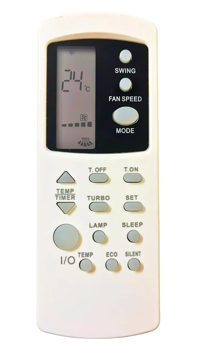 VEV Godrej Split AC Remote Control Compatible For Godrej AC (WHITE)