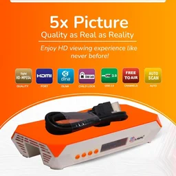Lripl LRIPL LR29DT MPEG-4 Full HD Set Top Box with WiFi, Free to Air Channel