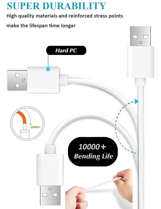 Morbi MI-202 | 35W | Micro | Fast Charging Data Cable (White)