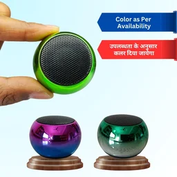 Boat Charge 2 Metal Speaker | Mini Portable Sound High Bass Bluetooth Speaker (Multicolor)