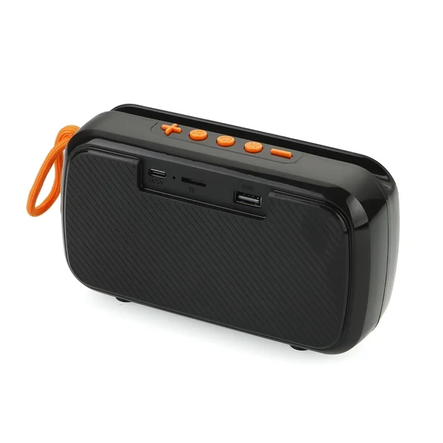 MZ S672 Portable Bluetooth Speaker | Dynamic Thunder High Sound Quality & High Bass Battery Stereo Channel (Black) - Black