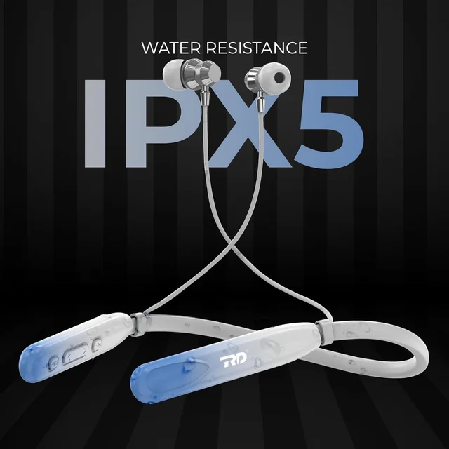 RD M-137 Ombre Wireless Bluetooth in-Ear Neckband | Magnetic Buds | 13mm Drivers | IPX5 Sweat Proof | 120H Playtime | Bass Mode | ENC Noise Cancellation | Bluetooth v5.3, Wireless Neckband