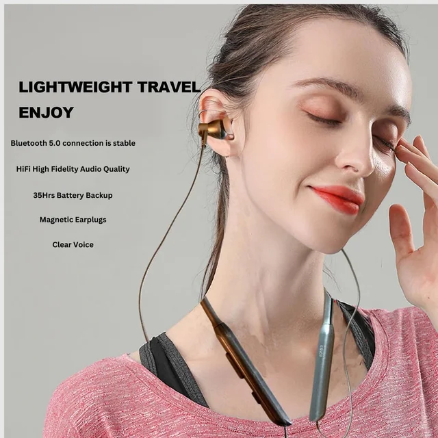 Target M-3 Wireless Stereo Headset | 40 Hrs Talk Time (Black)