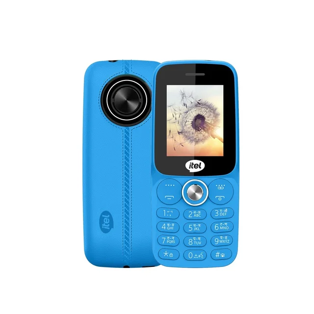 Itel itel it2165S Comes with 2" Big Display, King Voice, Bluetooth Support and 1200 mAh Battery with 8 Days Battery Backup (Blue) - Blue