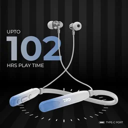 RD M-137 Ombre Wireless Bluetooth in-Ear Neckband | Magnetic Buds | 13mm Drivers | IPX5 Sweat Proof | 120H Playtime | Bass Mode | ENC Noise Cancellation | Bluetooth v5.3, Wireless Neckband