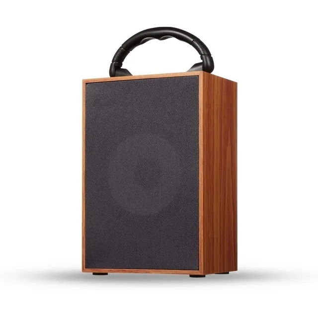 Target SP-153 Antique Wooden Look Wireless Speaker 5Hrs Play Time (BROWN)