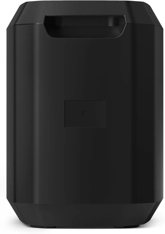 Philips TAX2208 Bluetooth Party Speaker, Dynamic Bass Boost, Bluetooth and Aux-in, Karaoke Microphone Input, Wireless Pairing for Stereo Sound, Up to 7 Hours Battery, Built-in Carry Handle, USB-C (Black)
