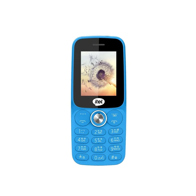 Itel itel it2165S Comes with 2" Big Display, King Voice, Bluetooth Support and 1200 mAh Battery with 8 Days Battery Backup (Blue) - Blue