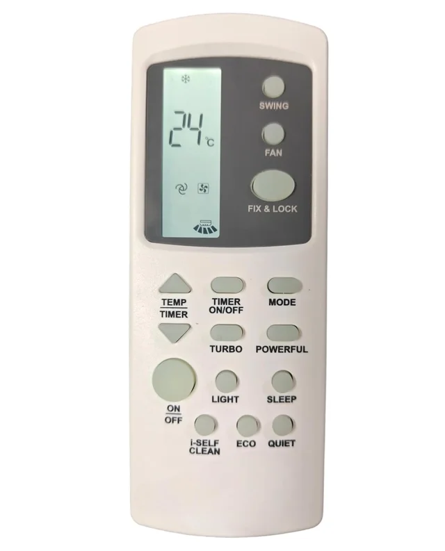 VEV Blue Star Split AC Remote Control Compatible For Blue Star AC (WHITE)