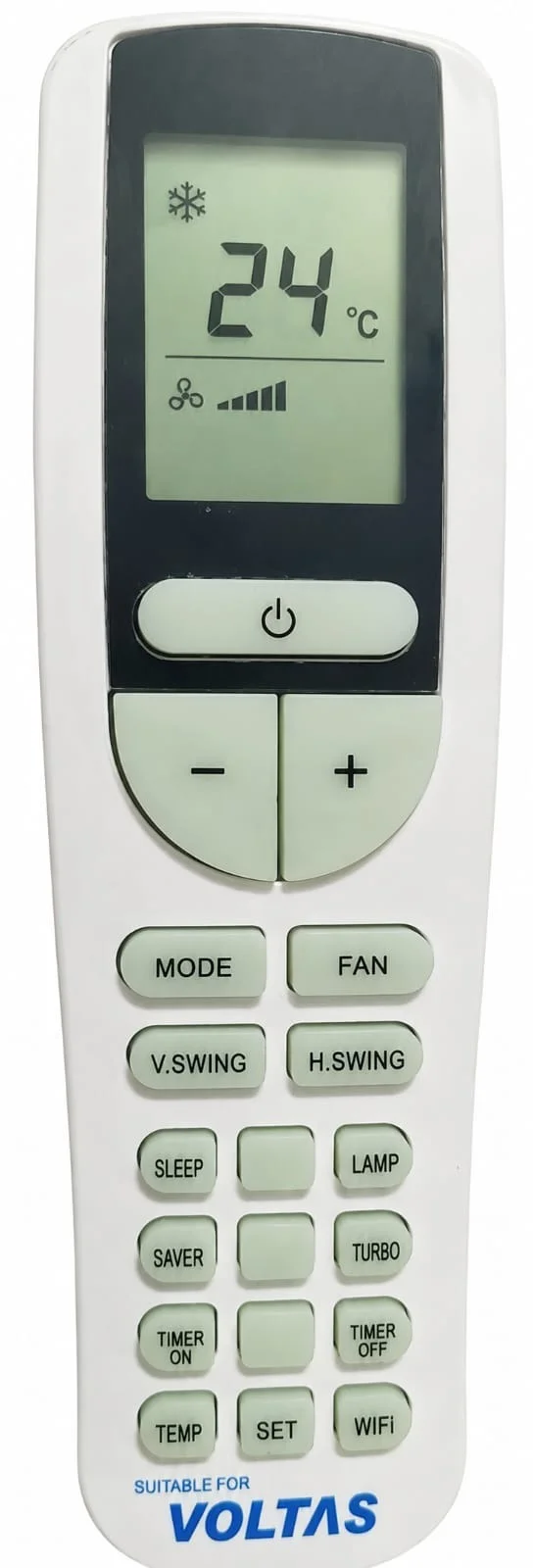 VEV Voltas AC Remote Compatible For Voltas AC (WHITE)