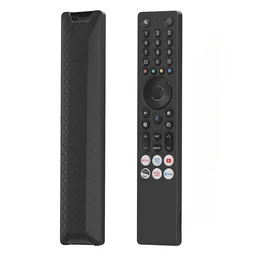 VEV TCL "Q" LED Smart TV Remote Compatible With TCL "Q" LED Smart TV With Hot Keys Netflix, Primevideo, YouTube, SonyLiv, TCL Channel, Web Search Function (BLACK)