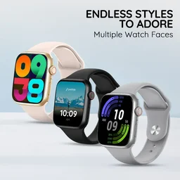 PEBBLE Pebble Active+ BT Calling Smart Watch 1.96 True HD Smart Watch (BLUE) - BLUE