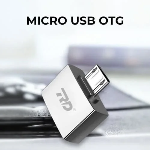 RD Micro USB OTG (PC-50) Adapter Flash Driver For Smart Phone & Tablets (Black)