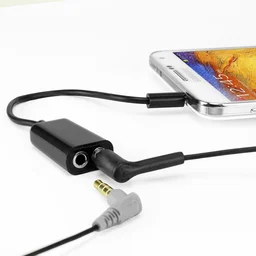 Target HC-101 | 3.5mm Stereo Audio Aux Cable Splitter for Stereo, iPods, MP3, Audio Player (Black)