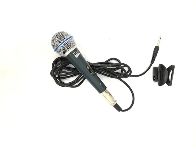 Beta BETA 58A High-Output Super cardioid Dynamic Microphone (Black)