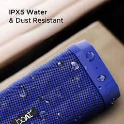 boat boAt Stone 650R 10W with The IPX 5 Rating, 7 Hours of Play time, Bluetooth v4.2 and AUX (Navy Blue)