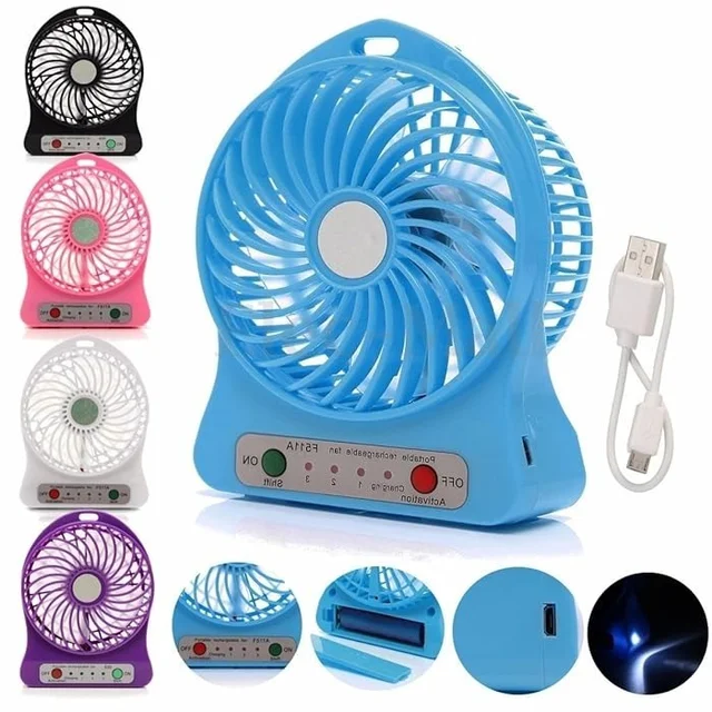 VEV Portable Mini Fan | Mini Portable USB Rechargeable Fan