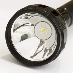 JY SUPER JY-8990 Rechargeable High Power Torch Flashlight for Outdoor and Everyday Purpose (Black)