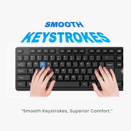 EVM WDKM-513 Wired Keyboard and Mouse Combo (Black)