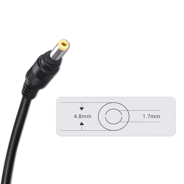 Zebronics ZEBRONICS ZEB-LA481718565H 65W Laptop Adapter with 4.8x1.7mm Connectors (Black)