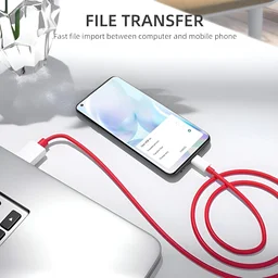 VEV ONEPLUS Data Cable Fast Charging | Type-C | 90W Output | Super Charger (White)