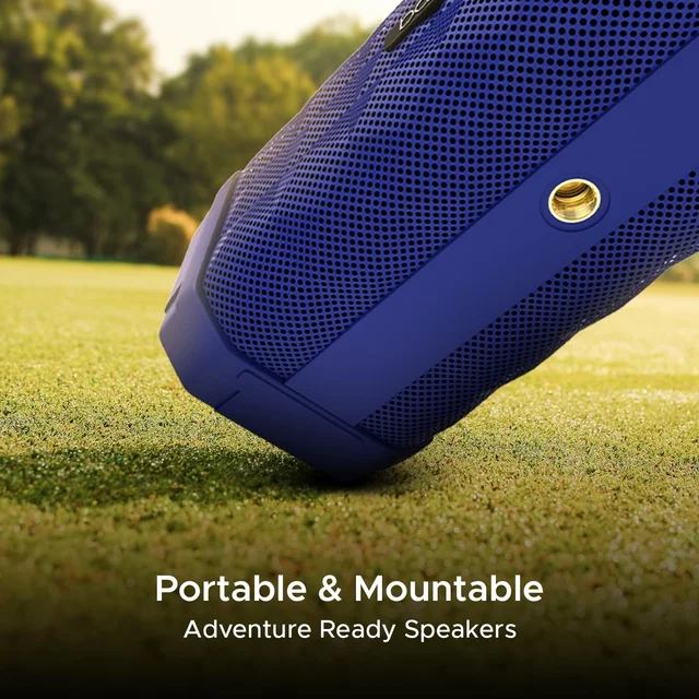boat boAt Stone 650R 10W with The IPX 5 Rating, 7 Hours of Play time, Bluetooth v4.2 and AUX (Navy Blue)