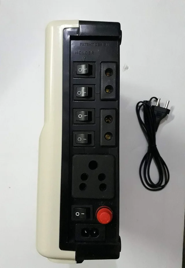 Global GLOBAL CFL Inverter with CFL Light Holder and 3 charging Sockets ( Battery is not Included and Need to Purchase extra)