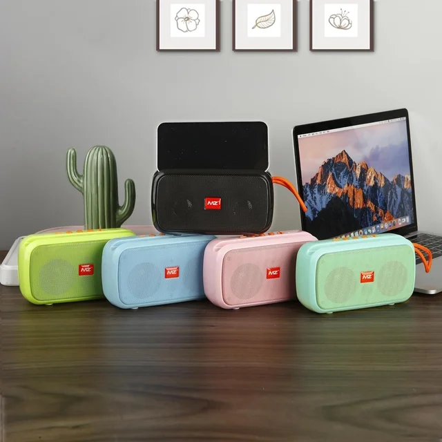 MZ S672 Portable Bluetooth Speaker | Dynamic Thunder High Sound Quality & High Bass Battery Stereo Channel (Black) - Black