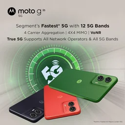 Motorola MOTOROLA Smart Phone g35 5G (Green, 128 GB) (4 GB RAM) - 4 GB, 128 GB