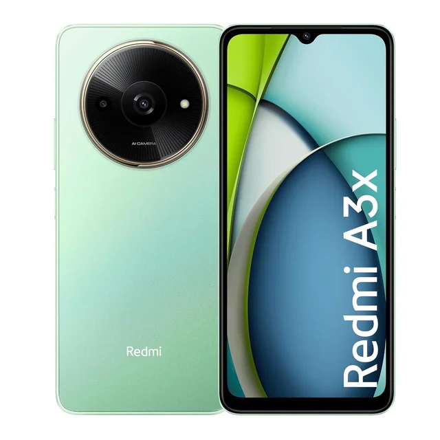 Redmi A3X | 3GB | 64GB Premium Halo Design | 90Hz Display | Powerful Octa Core Processor (Ocean Green) - Ocean Green
