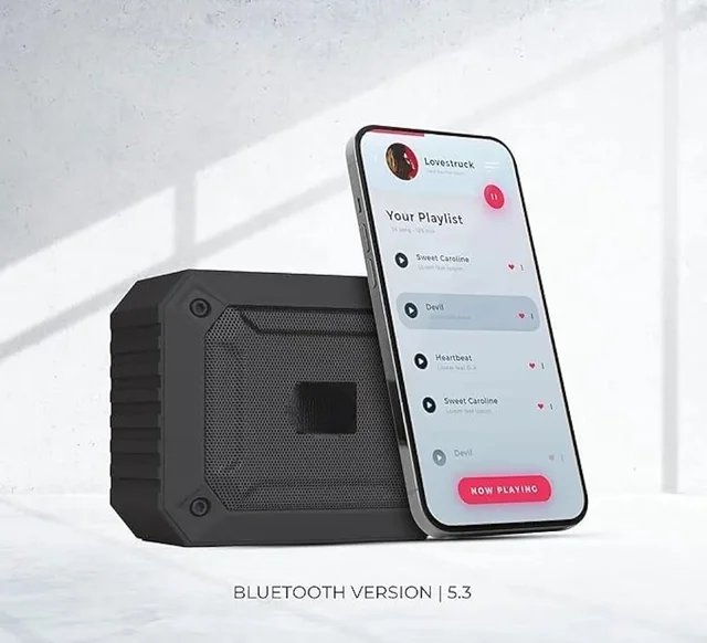 TARGET Target SB-89 Wireless Portable Bluetooth Speaker | Bluetooth V5.4 Connectivity 8 Watts | Extreme Powerful Bass Speaker Supports TF/SD Card/USB/AUX 5-6 Hours Playback