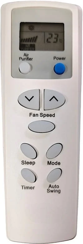 VEV LG Split AC Remote Compatible For LG AC Remote (WHITE)