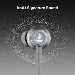 boAt Rockerz 111 Up to 40 Hours Playtime, Dual Device Pairing, ENx Tech, Beast Mode, ASAP Charging, BTv5.3, IPX5, Type-C Interface & Magnetic in Ear Buds Bluetooth Wireless Neckband (Ash Grey) - Gray