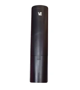 VEV Remote LED 539 Universal Remote Control For Sainyo Chinese LED Remote Non-Branded Smart TVs Remote With PrimeVideo, YouTube, Netflix Function (BLACK)