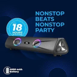 BPL (BSBM111) Cine Coustic Compact Soundbar 35 W With 18 Hours Playtime, 2.0 Channel (BLACK)
