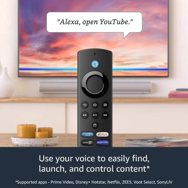 AMAZON Amazon Fire TV Stick Lite with All-New Alexa Voice Remote Lite (2ND GEN) | Streaming Media Player (BLACK)