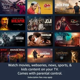 AMAZON Amazon Fire TV Stick Lite with All-New Alexa Voice Remote Lite (2ND GEN) | Streaming Media Player (BLACK)