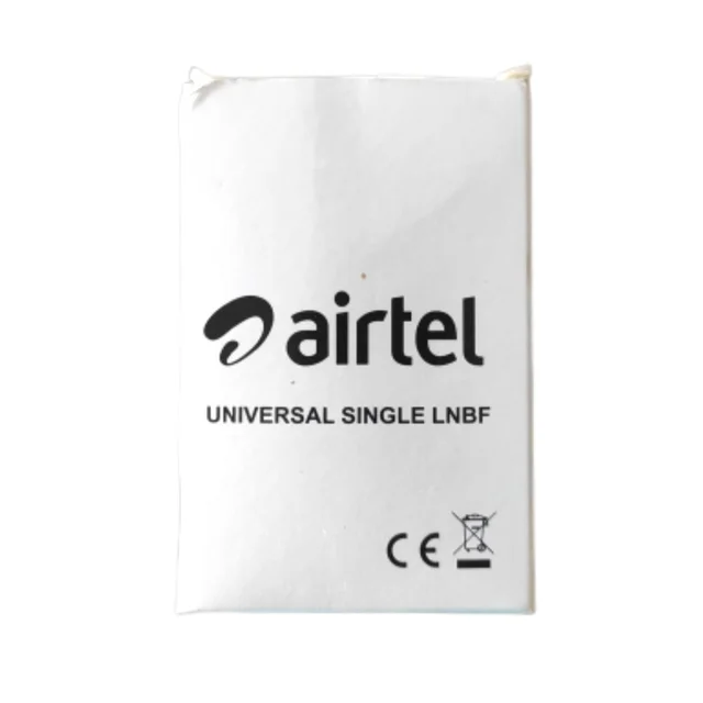 VEV Airtel DTH Universal LNB 4K Ultra HD Signal For Satellite TV Receiver (White) -
