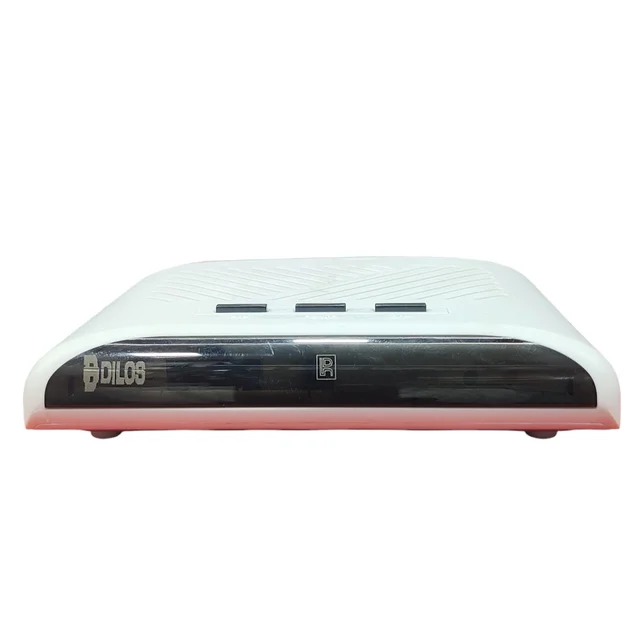 DILOS HR-6SE Digital Set-Top Box SD-1818 ECO | Free-to-Air MPEG-2 | Get Lifetime Free TV / FM Channels from DD Free Dish (No Monthly Charges) (White)