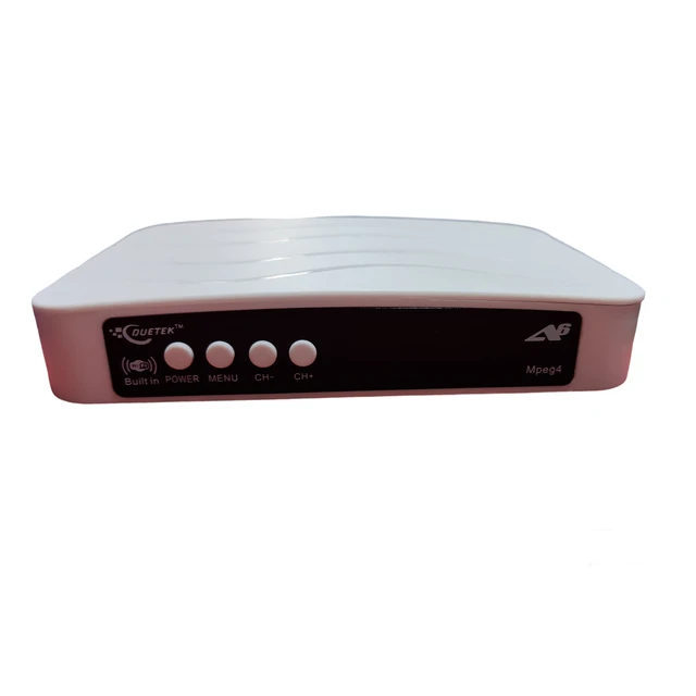 DUETEK A6 Digital HD-MPEG4 Free-To-Air Set Top Box | Wi-Fi Enabled (No Need of Wi-Fi Dongal) White