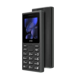 HMD 105 Dual Sim Keypad Phone with Built-in UPI App, Phone Talker, Long-Lasting Battery, Wireless FM Radio (Black)