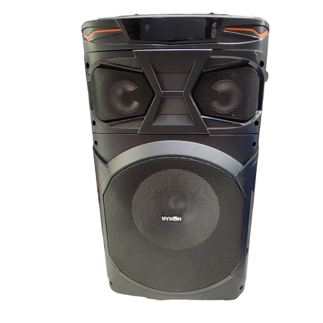 HYXON HSL-7-12 INCH High-End Outdoor Party Speaker | Powerful Boost Bass |DJ Speaker (Black)